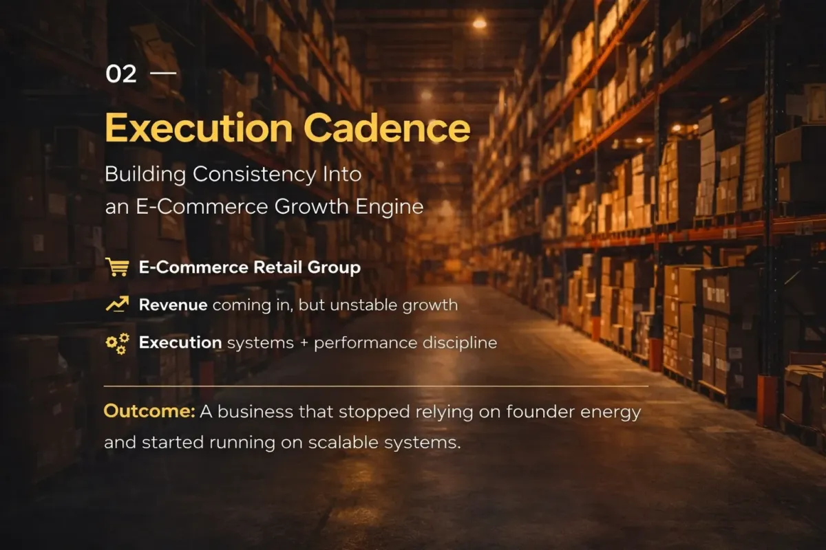 Execution Cadence